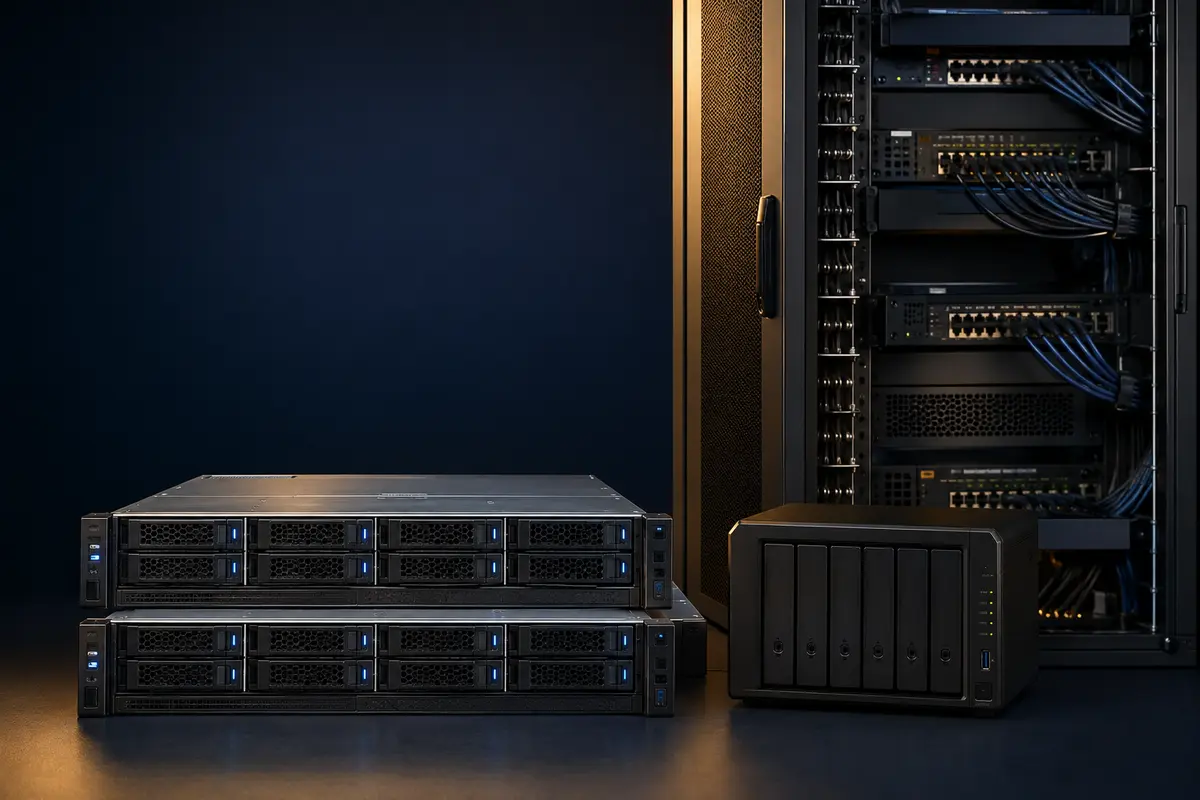 Servers storage and data center infrastructure supply